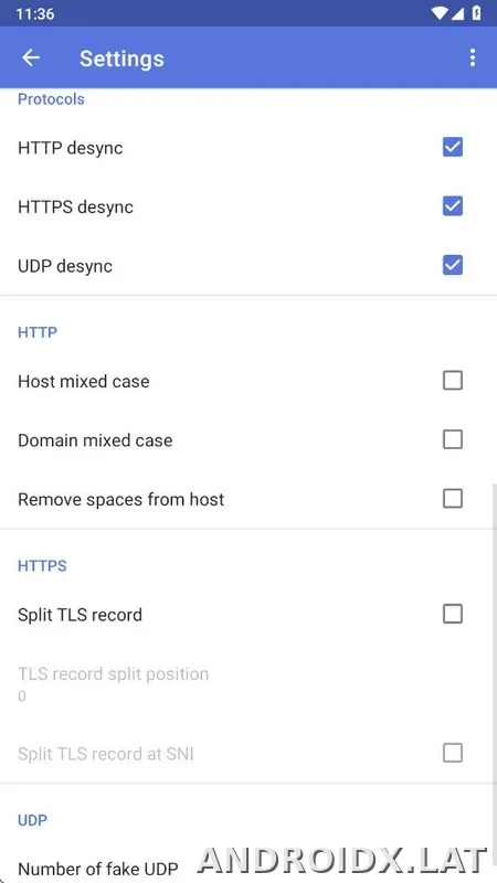 ByeByeDPI скриншот 5