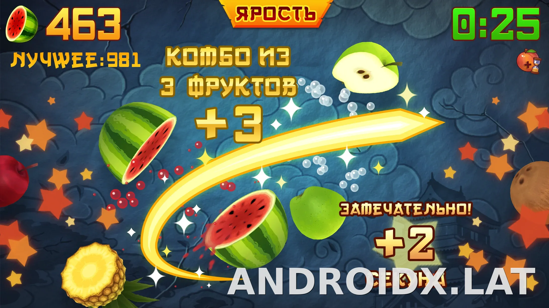 Fruit Ninja скриншот 4