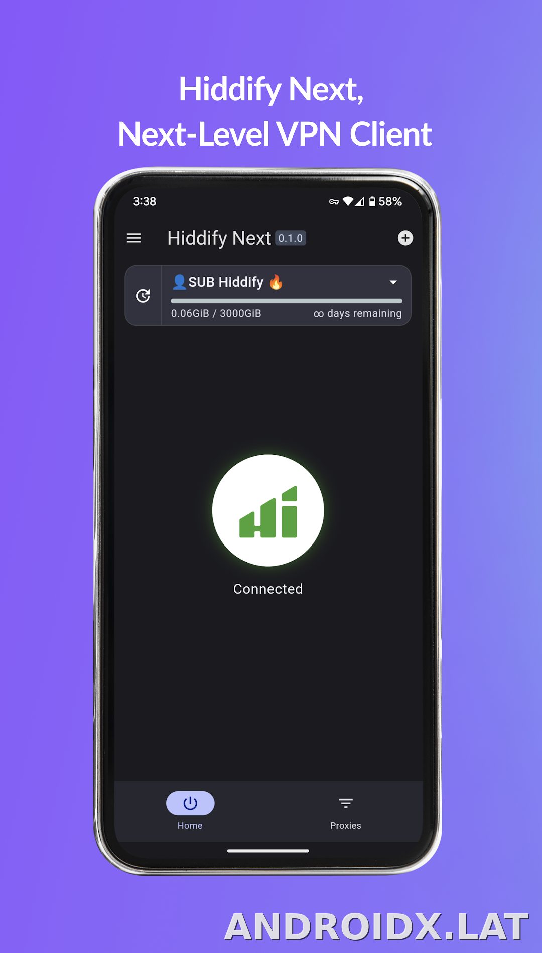 Hiddify скриншот 1