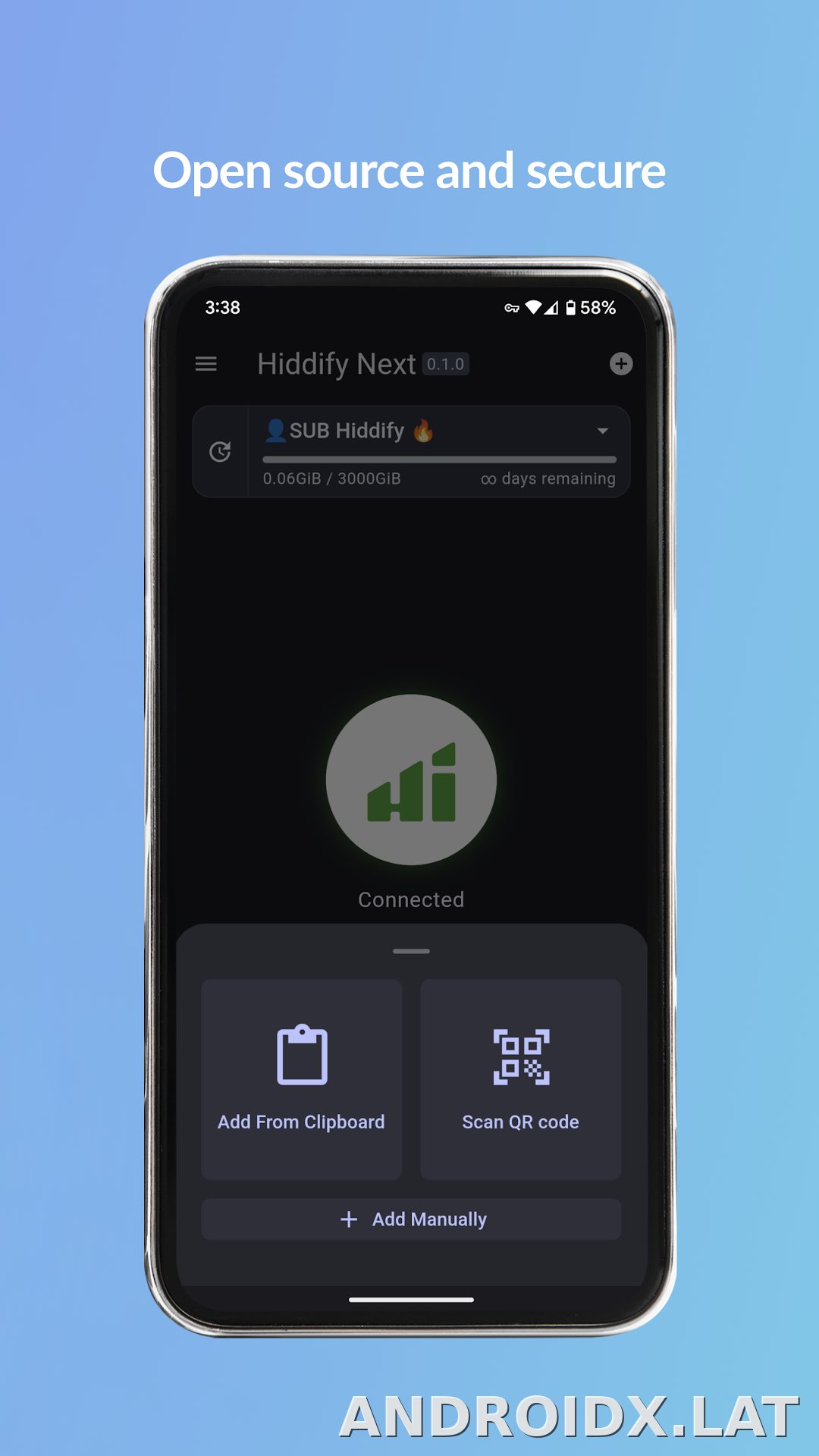 Hiddify скриншот 4