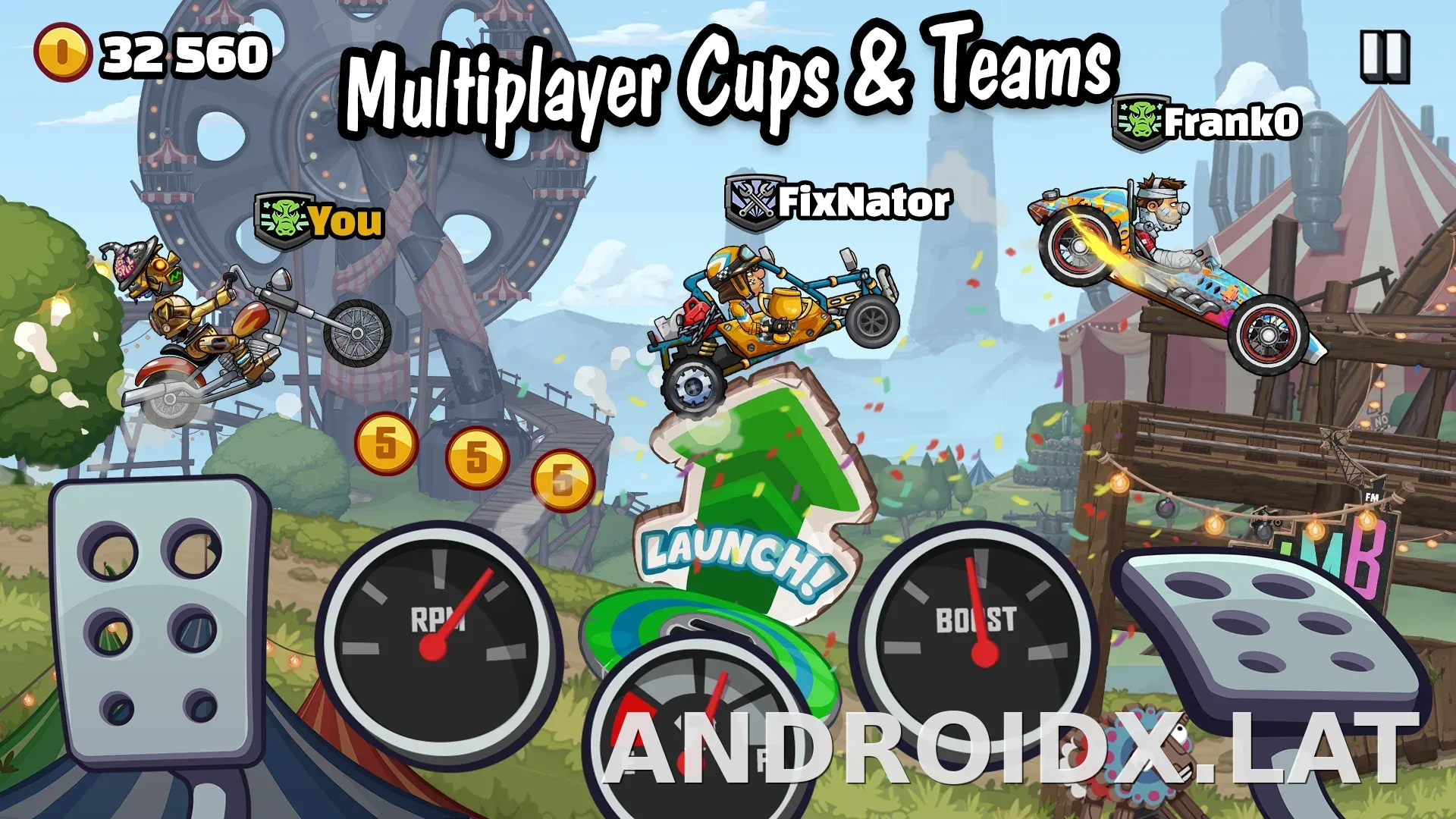 Hill Climb Racing 2 скриншот 3